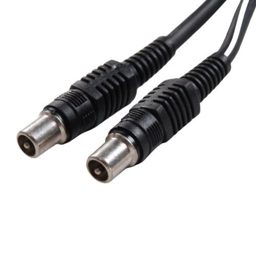 Black Male To Male Cable