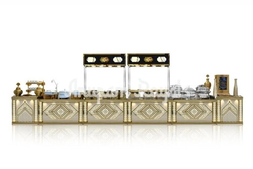 Crystal Buffet Counter