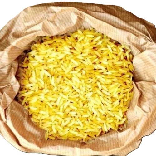 Golden Rice - Organic Long Grain Dried Rice, Golden Color Beta Carotene Biofortified
