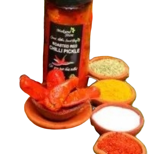 Spicy Roasted Red Chilli Pickle