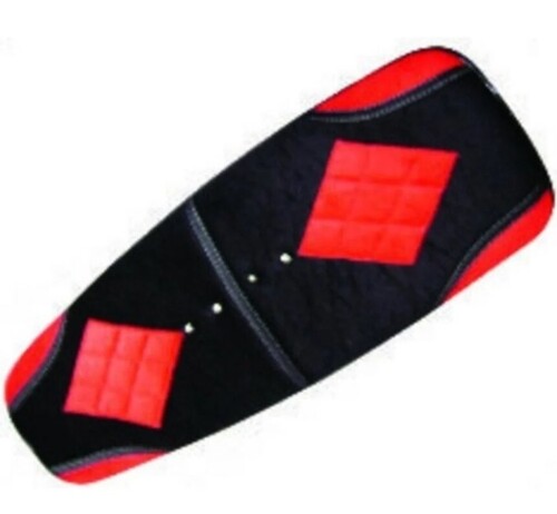 Black Rexine Trenzo Seat Cover
