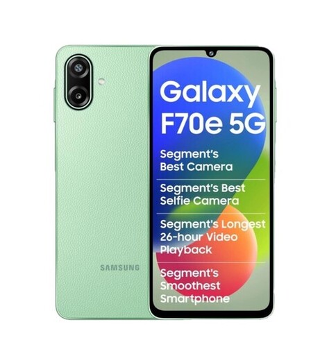 Samsung Galaxy F70e 5g (Limelight Green, 128 Gb)