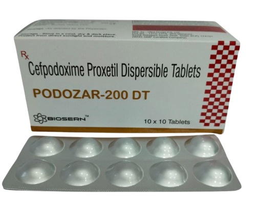 Cefpodoxime Proxetil 200mg Dispersible Tablets