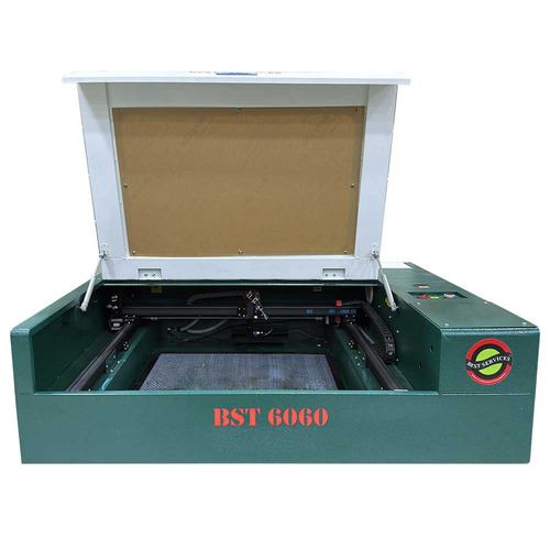 Co2 60W- Bs60*60 M2 (2*2Ft) Laser And Engraving Machine - Color: Green