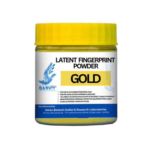 Garvit Latent Fingerprint Powder Gold - Special Features: Clear Prints