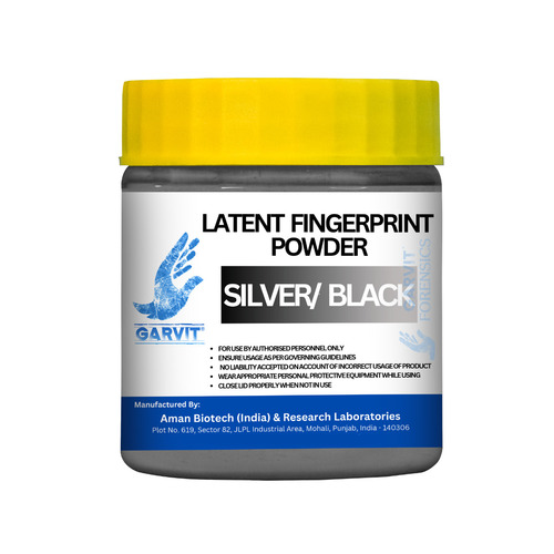 Garvit Latent Fingerprint Powder Silver/Black - Color Depth: A Color