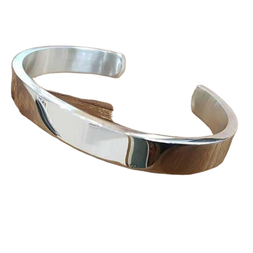 Heavy Adjustable Pure Silver Kada For Men 60Gm - Gender: Unisex
