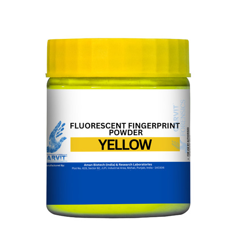 Garvit Fluorescent Fingerprint Powder Yellow