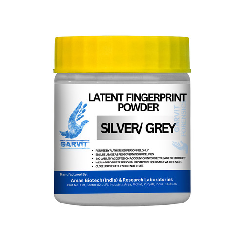 Garvit Latent Fingerprint Powder Silver/Grey - Color: Silver Grey