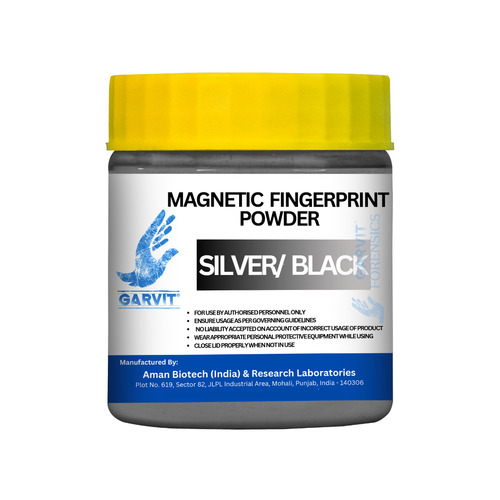Garvit Magnetic Fingerprint Powder Silver/Black - Color Depth: R Color