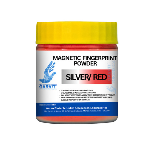 Garvit Magnetic Fingerprint Powder Silver/Red - Color Depth: Color