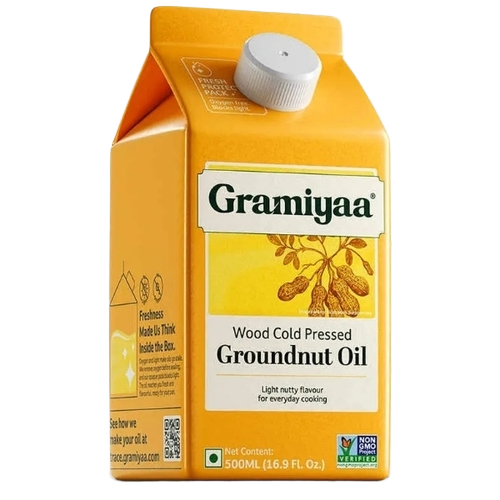 Gramiyaa Wood Cold Pressed Groundnut Oil
