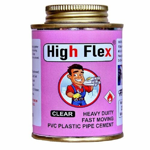 High Flex Pvc Plastic Pipe Cement