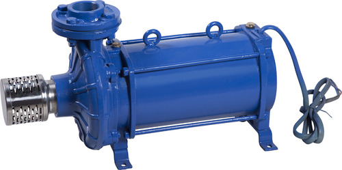 Ac Powered Open Well Submersible Pump - Color: Blue