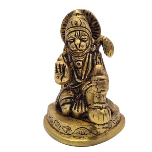 Brass Hanuman Ji Statue
