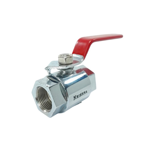 Chrome Finish Ms Ball Valve