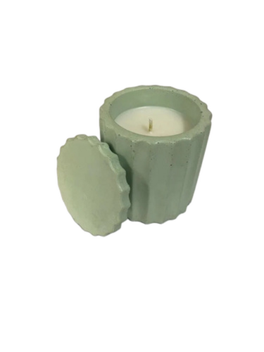 Designer Concrete Scented Candles