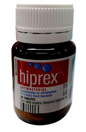 Hiprex Antibacterial Tablets - Shelf Life: 2 Years