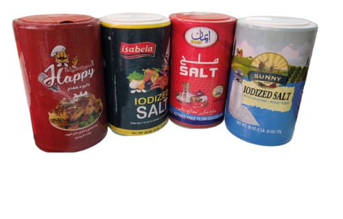 Refined Free Flow Iodised Salt - Color: White