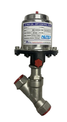24 Bar Y Type Angle Control Valve