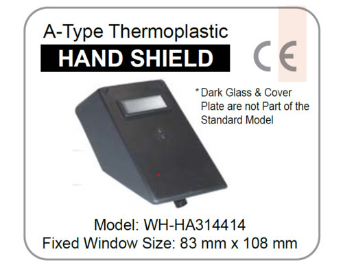 A Type Thermoplastic Hand Shield