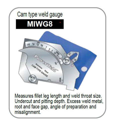 Cam Type Weld Gauge