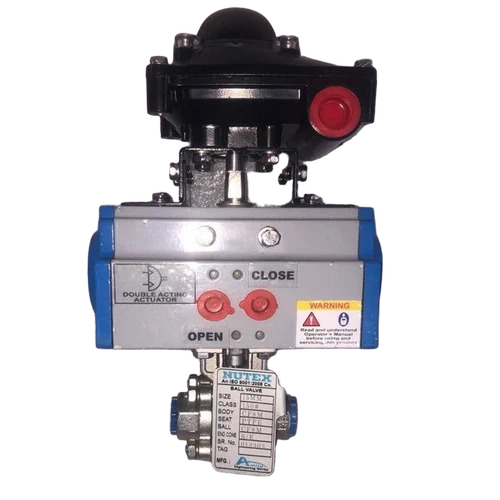 Double Acting Actuator Ball Valve