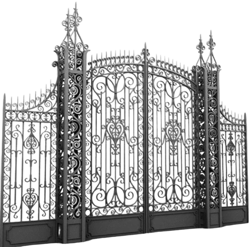 Ms Casting Safety Gate - Color: Black