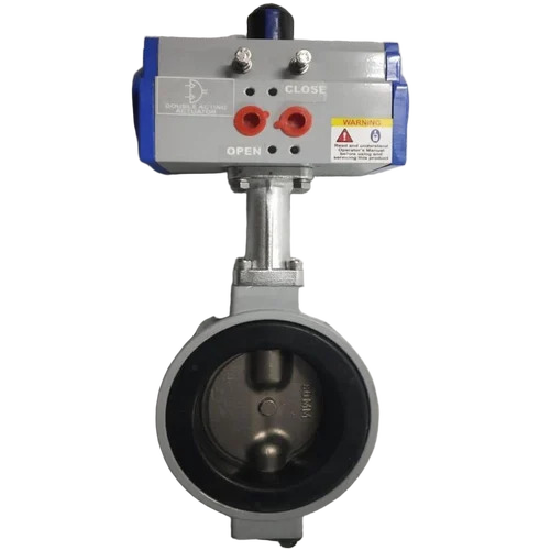 Pneumatic Aluminium Butterfly Valve