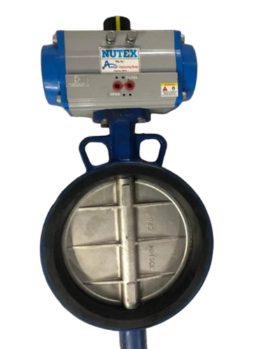 Pneumatic Double Acting Butterfly Valve