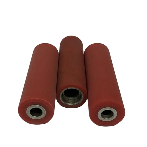 Red Rubber Rollers By Vijay Graphic Tools