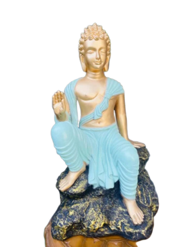 1-2 Ft Fiber Buddha Statue - Color: All