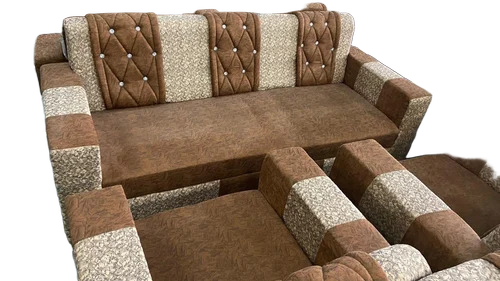Bedroom Wooden 5 Seater Sofa Set