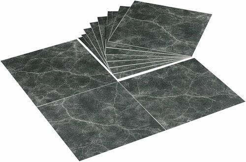 Black Stylist Floor Tiles