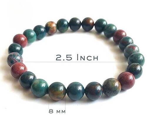 Bloodstone Crystal Bracelet