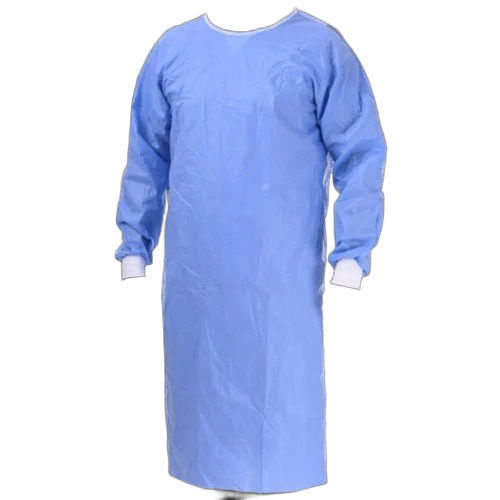 Blue Sms Surgical Gown - Attributes: Durable