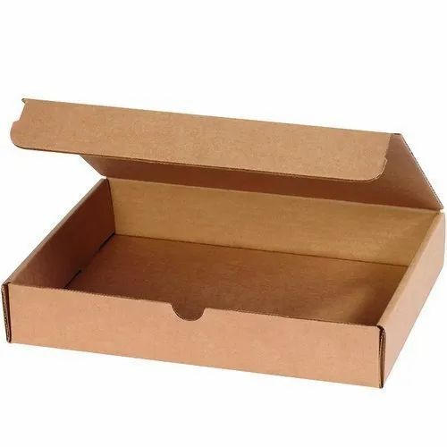 Brown Color Plain Corrugated Box