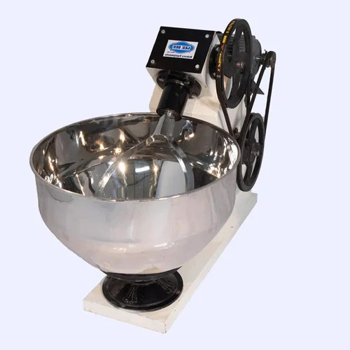 Flour Dough Kneading Machine - Color: Silver
