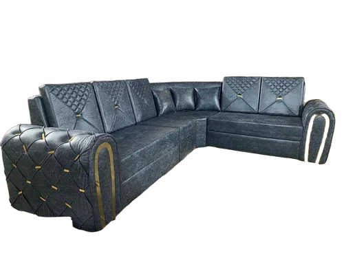 Hall Wooden L Shape Sofa