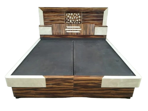 King Size Wood Double Box Bed