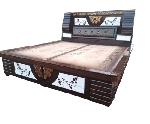 Teak Wood Queen Size Bed