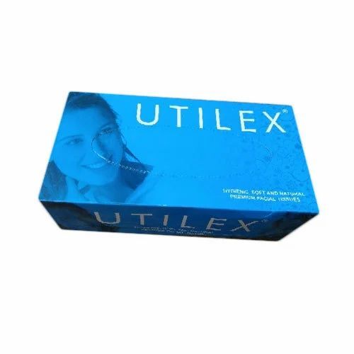 White Facial Tissue