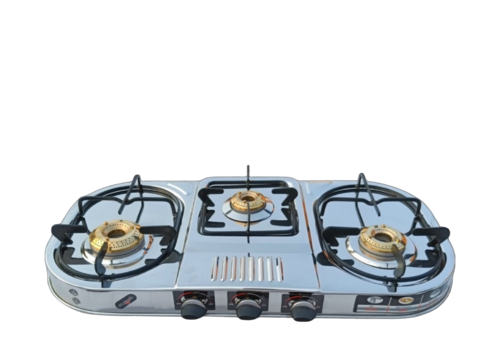 3 Burner Gas Stove - Gas Type: Lpg
