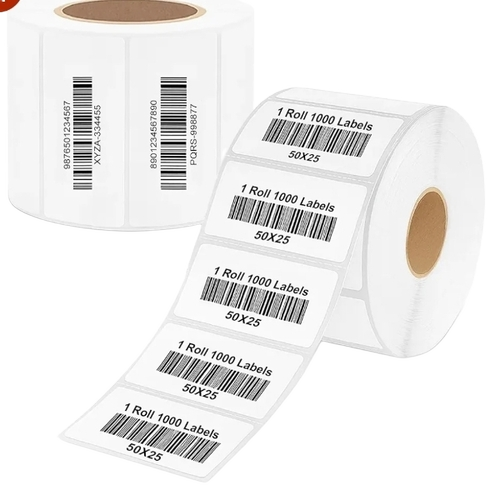 Coffee Backing Barcode Label
