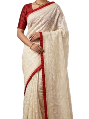 Cotton Silk Jamdani Sarees