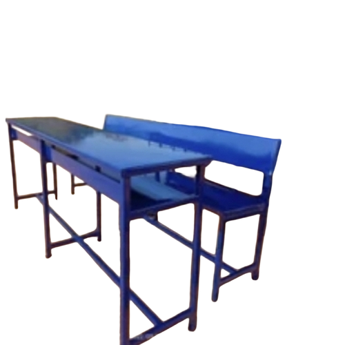 4 Seater Mild Steel School Desk - Assembly: No Assembly Required