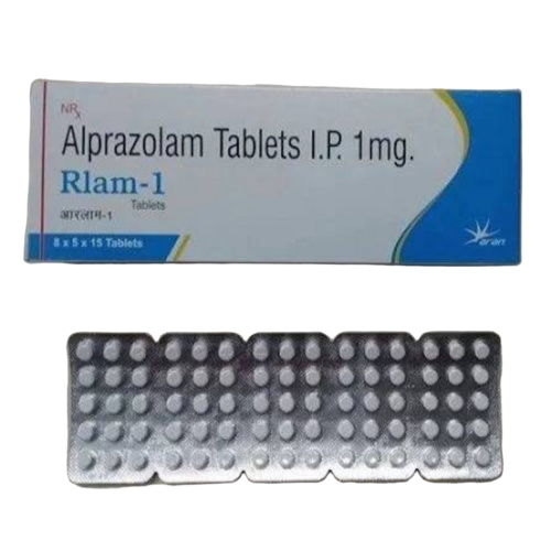 Alprazolam 1mg Tablets - Packaging Type: Box