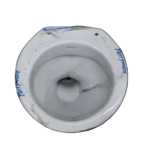 Bathroom Ceramic Commode - Color: White