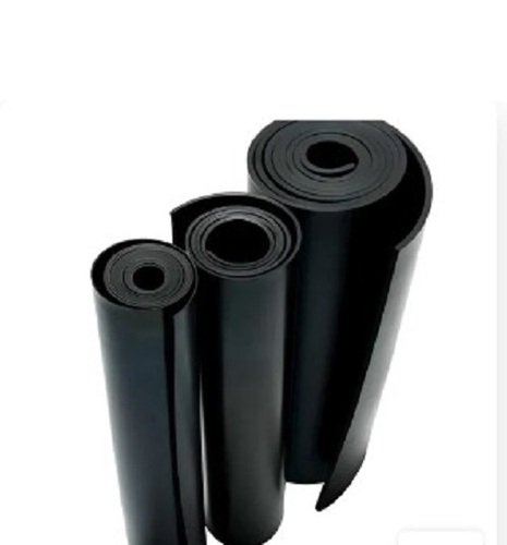 Black Rubber Insertion Sheet