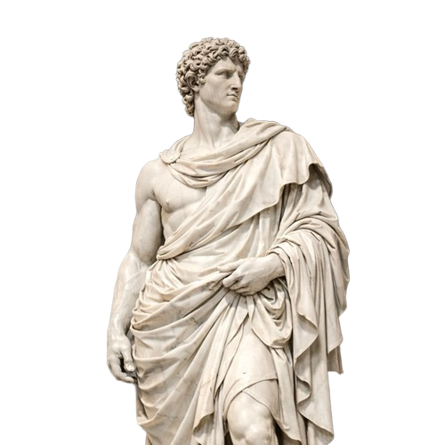 Elegant Finish Human Statue